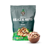 Brazil Nuts, 15 oz, Raw, Unsalted, Kosher, Organic, Vegan, Gluten Free, Harvested in Amazon Rainforest