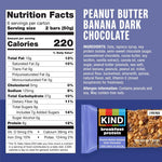 KIND Breakfast Protein Bars, Peanut Butter Banana Dark Chocolate, Gluten Free, Low Sodium, 30 Count