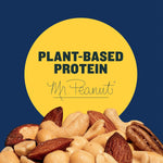 PLANTERS Lightly Salted Mix Nuts - 15 Oz Canister, Plant-Based Protein, Party Snack
