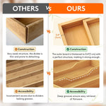 Lifewit Utensil Organizer for Kitchen Drawer Storage