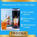 Twinings Lemon and Ginger Herbal Tea K-Cup Pods for Keurig, 24 Count
