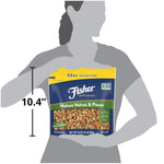 Fisher Chef's Naturals 2 lb unsalted walnuts for baking, cooking, and healthy snacks, resealable bag, vegan protein, keto snack, chopped nuts
