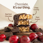 NuGo Dark Chocolate Pretzel Protein Bar, Vegan, Gluten Free, Non-GMO, Kosher Pareve, 24 Count