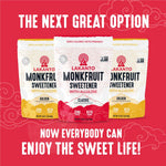 Lakanto Classic Monk Fruit Sweetener with Allulose, Gluten Free, Zero Calorie, Low Carb, Non GMO, Keto, 1 lb White Sugar Substitute