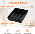 Lifewit Silverware Drawer Organizer Tray for Kitchen Utensil Storage