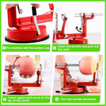 TIGWIN Apple Peeler Slicer Corer - Peel, Slice & Core Apples and Potatoes in One Motion
