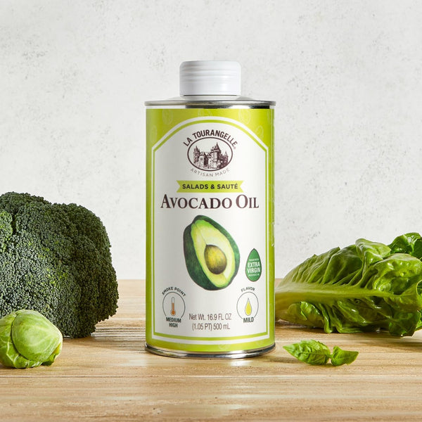 La Tourangelle 16.9 Fl Oz all-natural avocado oil for salads, fruit, fish, or vegetables with buttery flavor