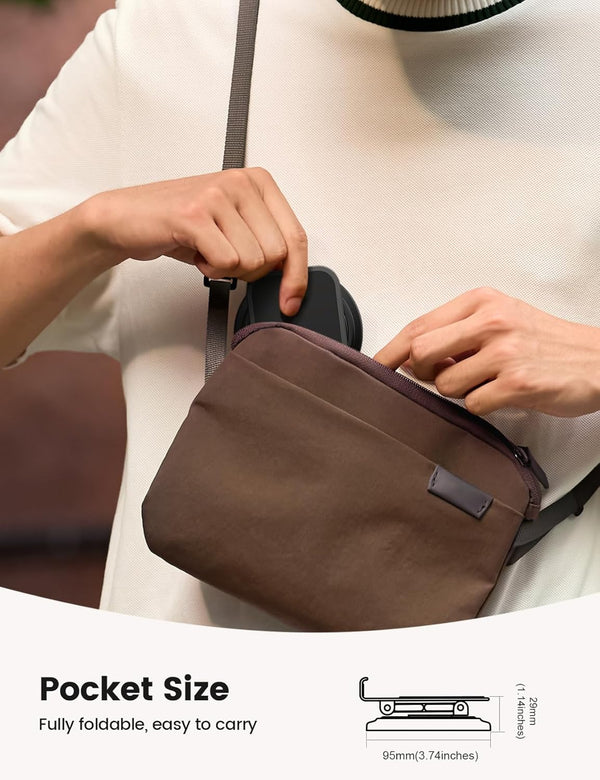 Lamicall Cell Phone Stand for Desk with 360° Rotation and Multi-Angle Adjustment
