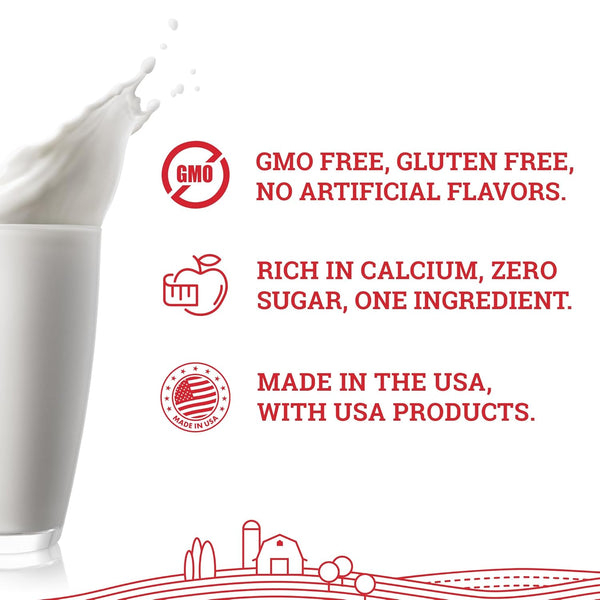 Hoosier Hill Farm 100% Hormone-Free Whole Milk Powder, 1 Pound, US Product, Non-Refrigerated