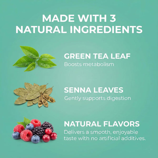 Hyleys Slim Tea 42 Ct Assorted Herbal Supplement Tea Bags