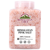 Himalayan Chef Pink Himalayan Salt Coarse Grain, 5 lbs, Pure, Natural, Kosher, Mineral-Rich, Refill for Grinders, Cooking, Seasoning
