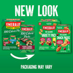 Emerald Nuts 18ct Mixed Nuts Variety Pack, 100-Calorie Individual Packs with Almonds, Walnuts & Cashews