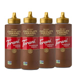 Torani Puremade Dessert & Drink Sauce Variety Pack, 4 Flavors, 16.5 oz Each