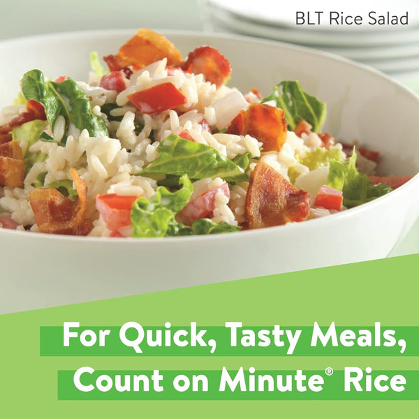 Minute Instant White Rice, 72-Ounce Box, Light and Fluffy, Gluten-Free, Non-GMO, Quick Dinner Meals