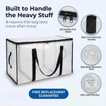 ClearSpace Heavy Duty Moving Bags for Storage and Organization