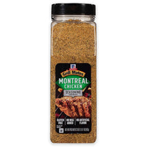 McCormick Grill Mates Montreal Chicken Seasoning, 23 oz - 23 oz container with blend of garlic, onion, black and red pepper, and paprika for meats and seafood