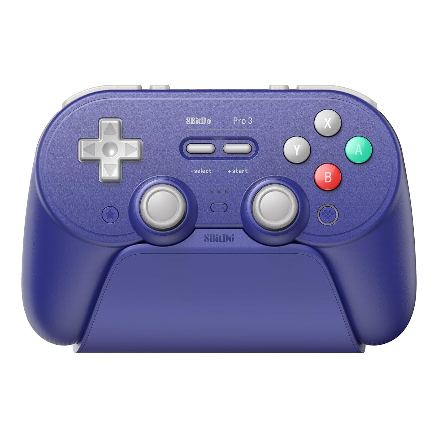 8BitDo Pro 3 Bluetooth Controller for Switch/Switch 2 – TMR Joysticks, Swappable ABXY Buttons, Pro Back Buttons, Charging Dock, Hall Effect Triggers, for Windows, Apple, SteamOS, Android - G Classic