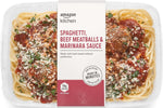 Amazon Kitchen, Spaghetti, Beef Meatballs & Marinara Sauce, Single Serve Meal, 14 oz