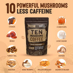 lion's mane gourmet arabica 10 mushroom coffee 60 servings