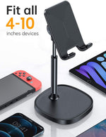 Adjustable Desk Phone Holder for Office Decor and Gaming Essentials