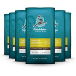 Caribou Coffee, Medium Roast Ground Coffee, 20 Ounce Bag, 100% Arabica, Rainforest Alliance Certified