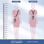 Phone Lanyard 2 Pack with Adjustable Neck Strap and Phone Patches for Smartphones