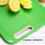 Color-coded cutting boards set of 4 with holder, BPA-free, dishwasher safe