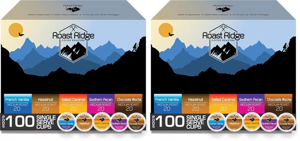 Roast Ridge Single Serve Coffee Pods Variety Pack 100 Count