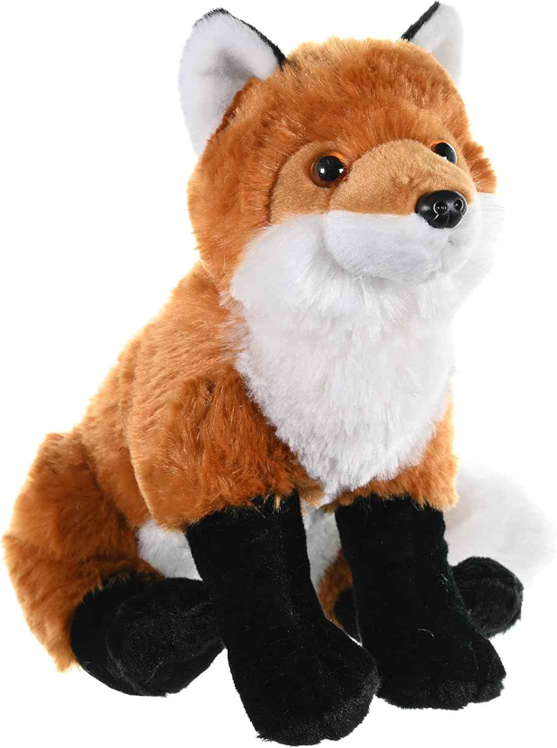Wild Republic Red Fox Plush, Stuffed Animal, Plush Toy, Gifts For Kids, Cuddlekins 12" (10944)