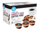 Happy Belly Variety Pack Compostable Coffee Pods for K-Cup Brewer