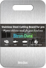 304 Food Grade Stainless Steel Cutting Board for Kitchen and Outdoor Use