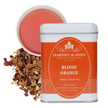 Harney & Sons Blood Orange Fruit Tea, 4 oz Loose Leaf Herbal Tea with Apple Pieces and Raspberry