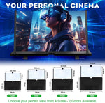 14 Inch Smartphone Screen Magnifier 3D HD Foldable Amplifier Phone Stand with Adjustable Angle Gift for Mom Dad Family Portable Universal Enlarger Movies Gaming Video