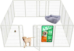 FXW Homeplus Unleashed Indoor Dog Playpen - Stress-Free and Safe Play, Heavy Duty 24 Inch 6 Panels Dog Pen for Puppy and Small Dogs, Black│Patented
