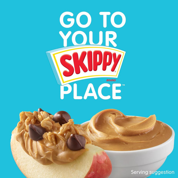 SKIPPY Creamy Peanut Butter, 80 oz Jar, 7g Protein per Serving