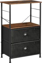 SONGMICS Dresser for Bedroom Storage Unit with 8 Non-Woven Fabric Drawers