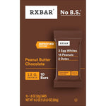 RXBAR Protein Bars, Peanut Butter Chocolate, 10 Count, 18.3oz Box