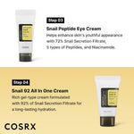 cosrx all about snail mucin korean skincare travel essentials set mini gift moisturizing kit