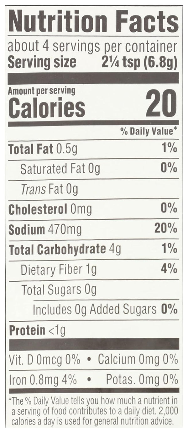 365 by Whole Foods Market, Organic Taco Seasoning, Non-GMO, 1-Ounce Single-Packet