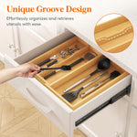 Lifewit Utensil Organizer for Kitchen Drawer Storage