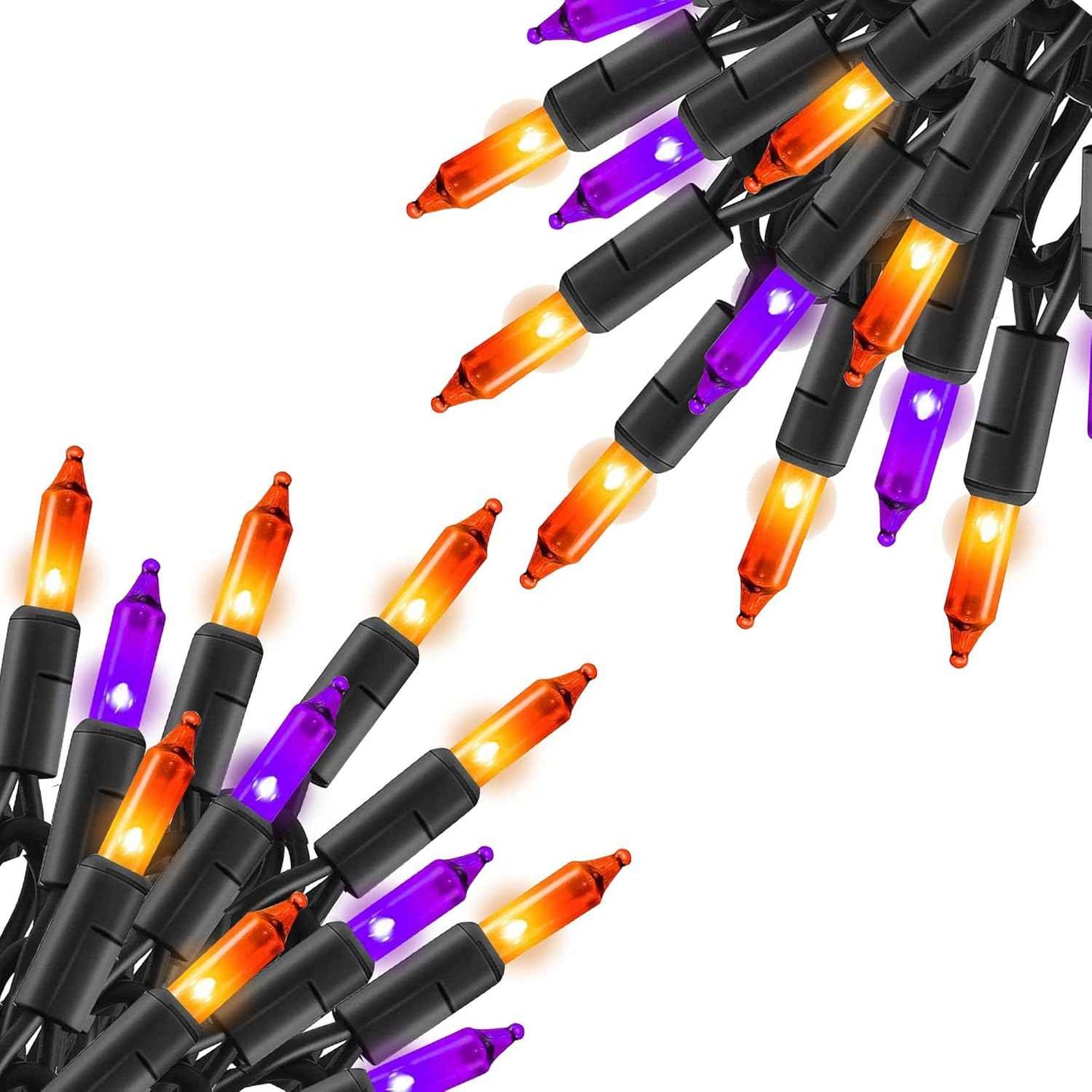 TW SHINE Warm White Christmas Lights Outdoor, 20FT 100 Count Incandescent Christmas Light Indoor, Waterproof Christmas Tree String Lights for Xmas Decorations