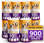Lint Rollers Value Pack of 450 Sheets / 5 Refills, Sticky Roller, Lint Remover for Dog, Cat, Pet Hair, Lint Rollers for Clothes, Carpet, Couch, Furniture, Car Seats White
