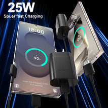 25W USB C Charger for Samsung and Android Devices