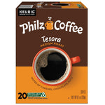 Philz Coffee Tesora K-Cup Pods, 20 count, Medium Roast Coffee, Keurig Compatible