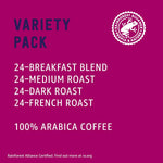 Happy Belly Variety Pack Compostable Coffee Pods for K-Cup Brewer