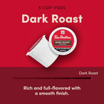Tim Hortons Dark Roast Coffee K-Cup Pods Compatible with Keurig Brewers 100ct
