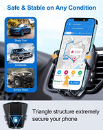 Universal Air Vent Car Mount for Big Phones and Thick Cases