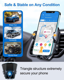 Universal Air Vent Car Mount for Big Phones and Thick Cases
