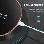Automatic Soap Dispenser Foam Bathroom: Wall Mount Rechargeable Touchless Adjustable Auto Smart Electric Plastic Black Foaming Soap Dispenser with Clock - Kitchen - Hand Dish Lotion Couple Kids