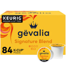 Gevalia Signature Blend Mild Light Roast K-Cup Coffee Pods, 84-count box